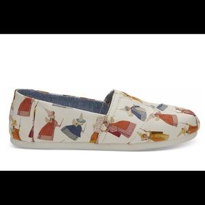 RESERVED - TOMS Sleeping Beauty Slide Ons